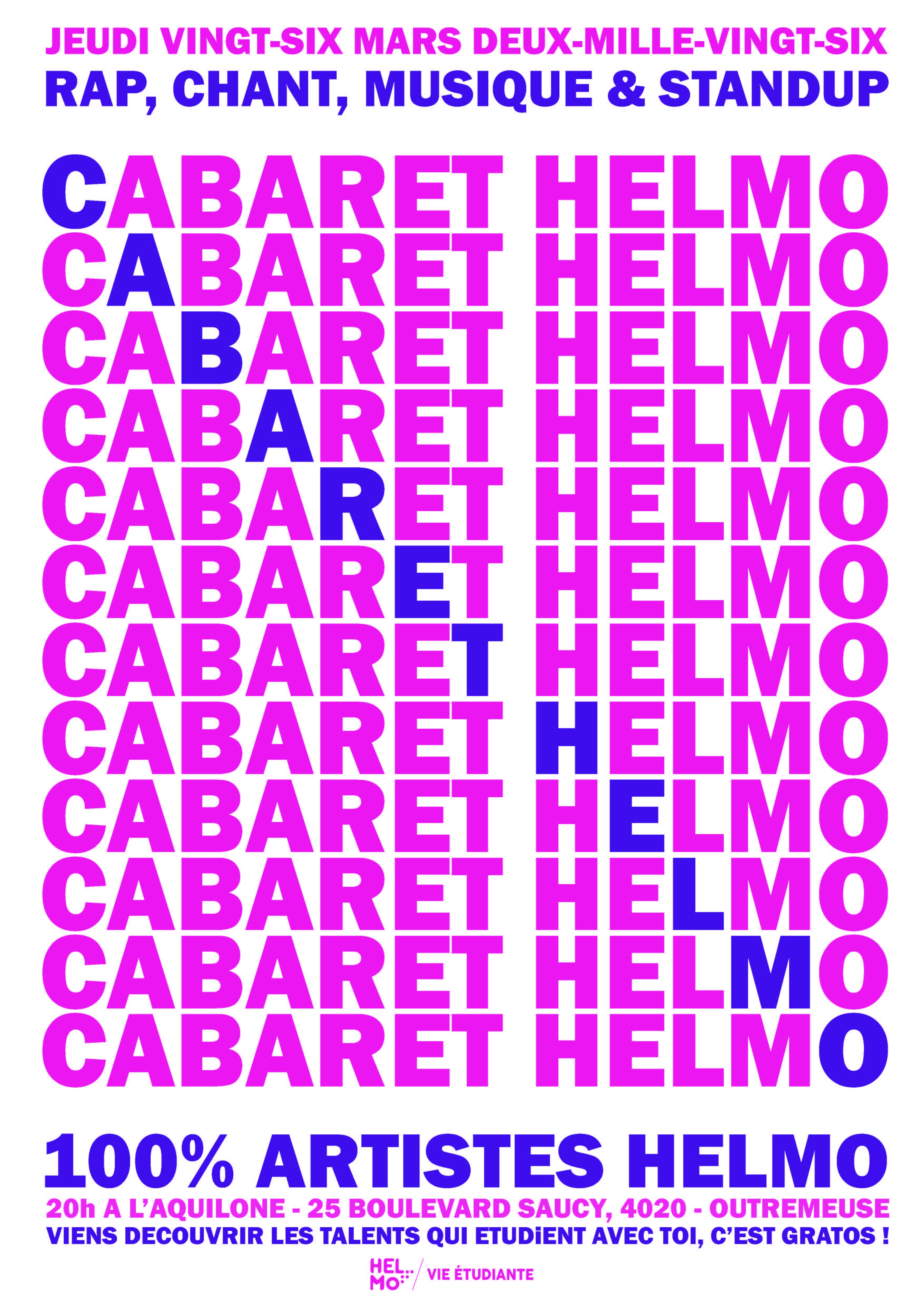 AFFICHE CABARET26 finale