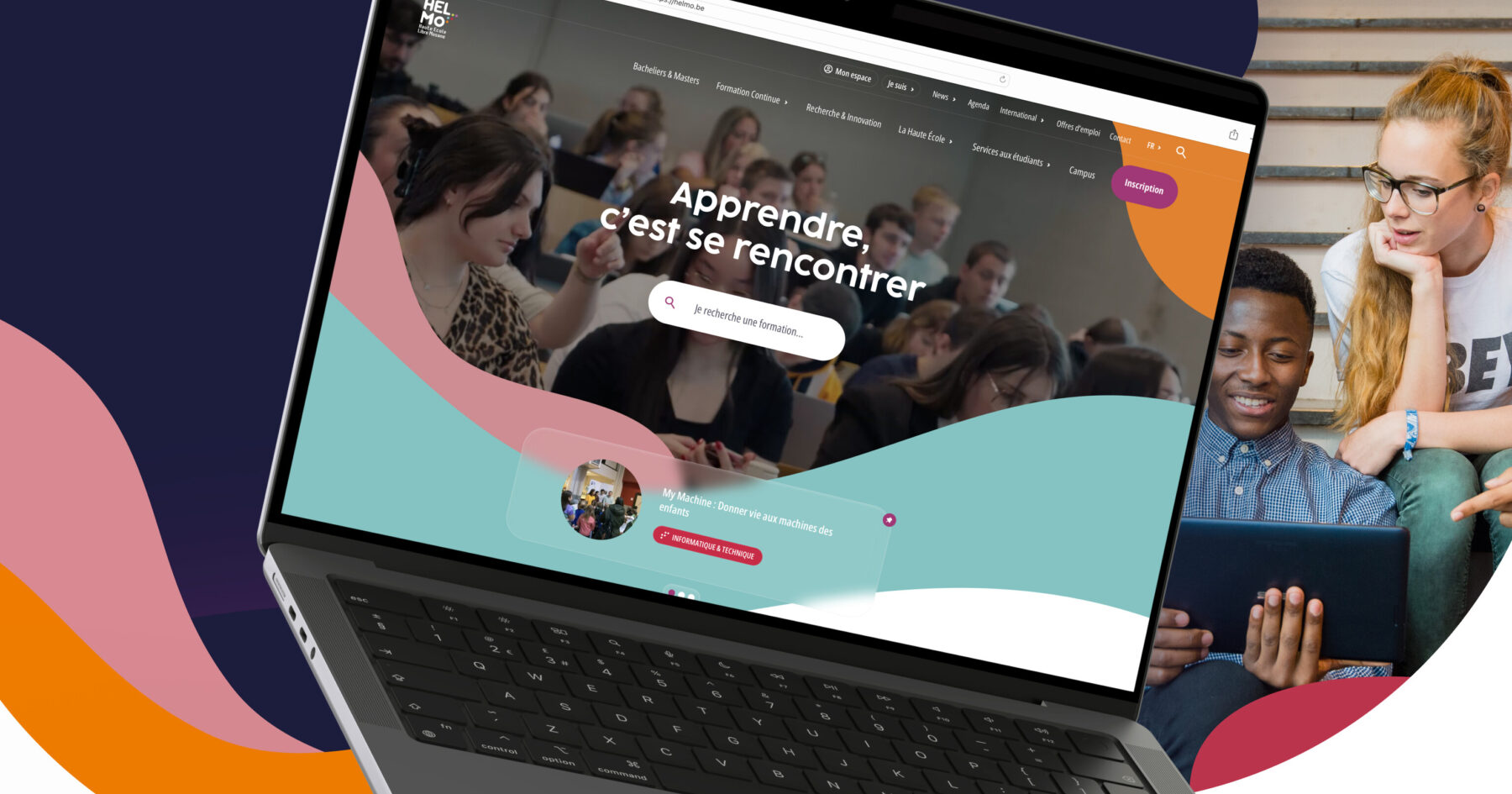 Bienvenue sur notre nouveau site web — HELMo