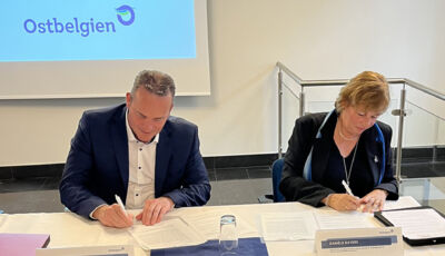 HELMO GRAMME SIGNE UN PARTENARIAT AVEC OSTBELGIEN 1