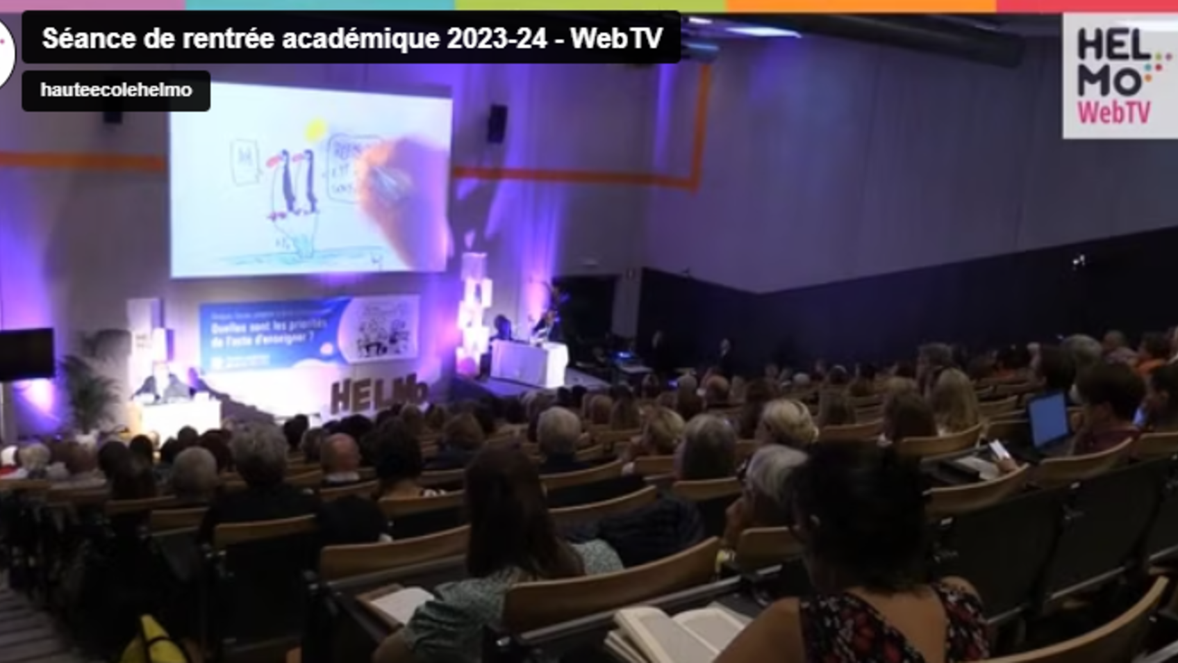SÉANCE DE RENTRÉE ACADÉMIQUE 2023 24 WEBTV