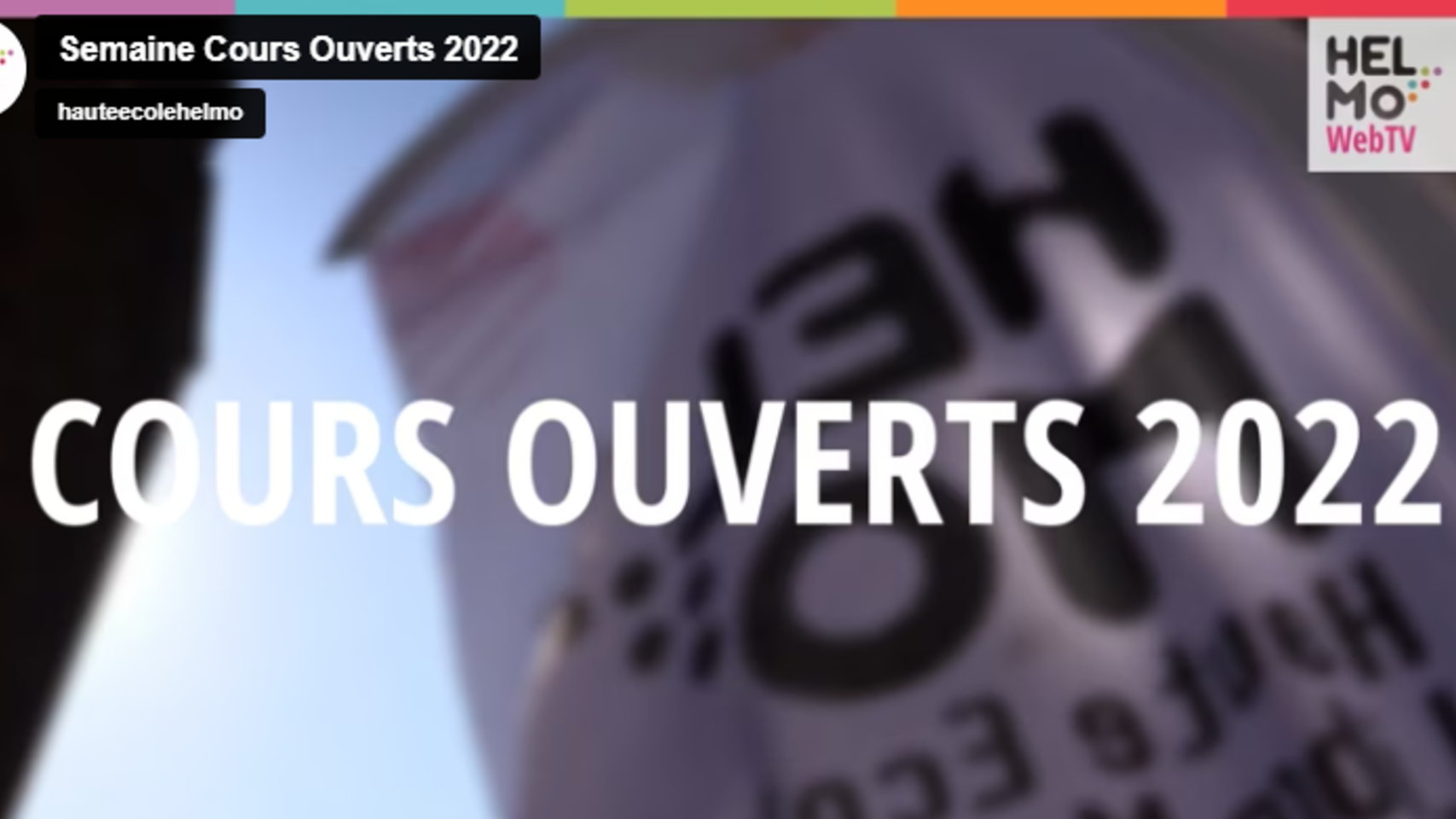 SEMAINE COURS OUVERTS 2022