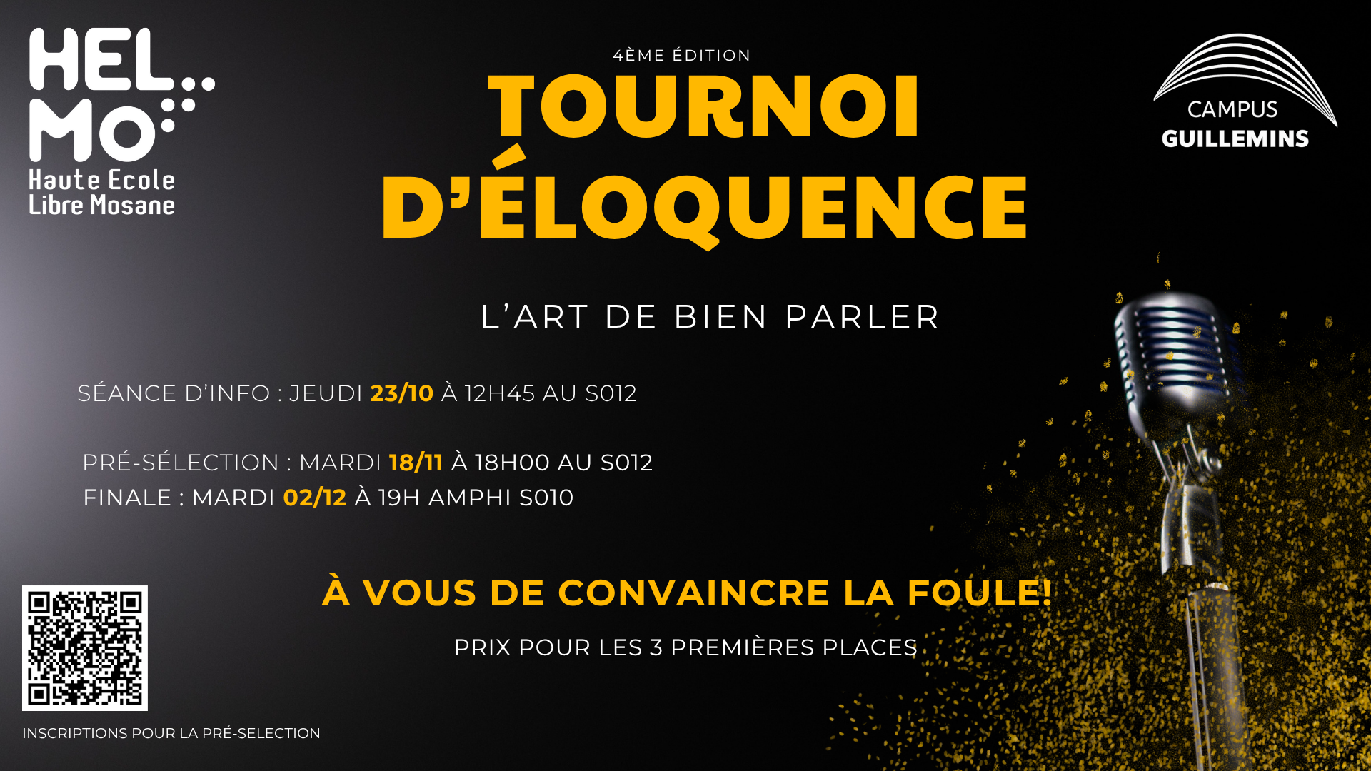 TOURNOI D ÉLOQUENCE