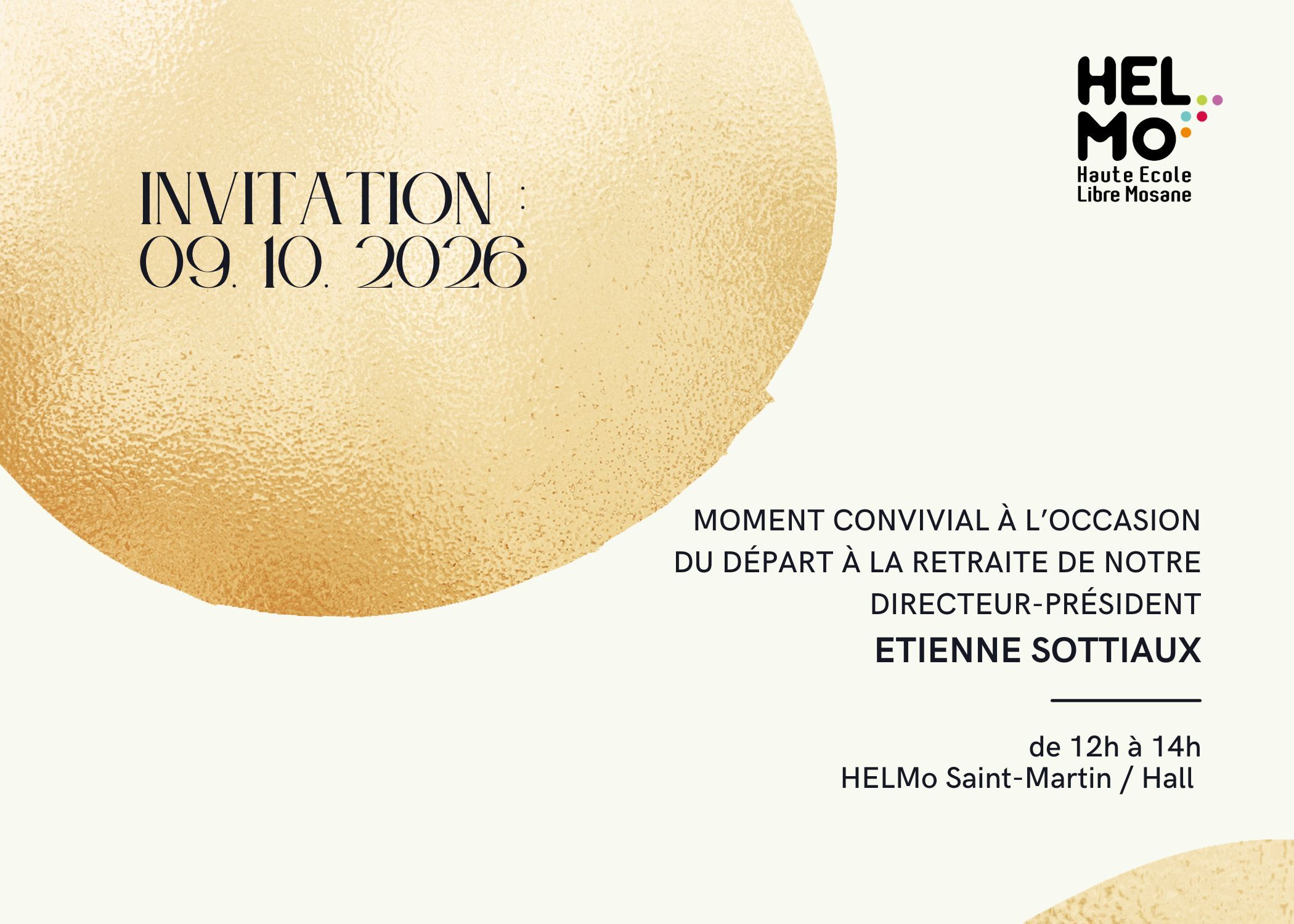Félicitations à la jeune diplômée
