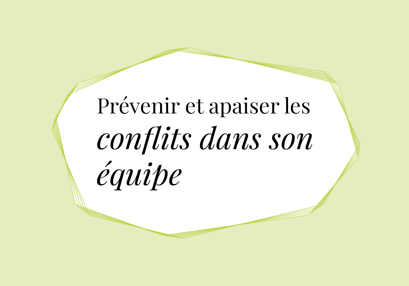 Conflits équipe 1400