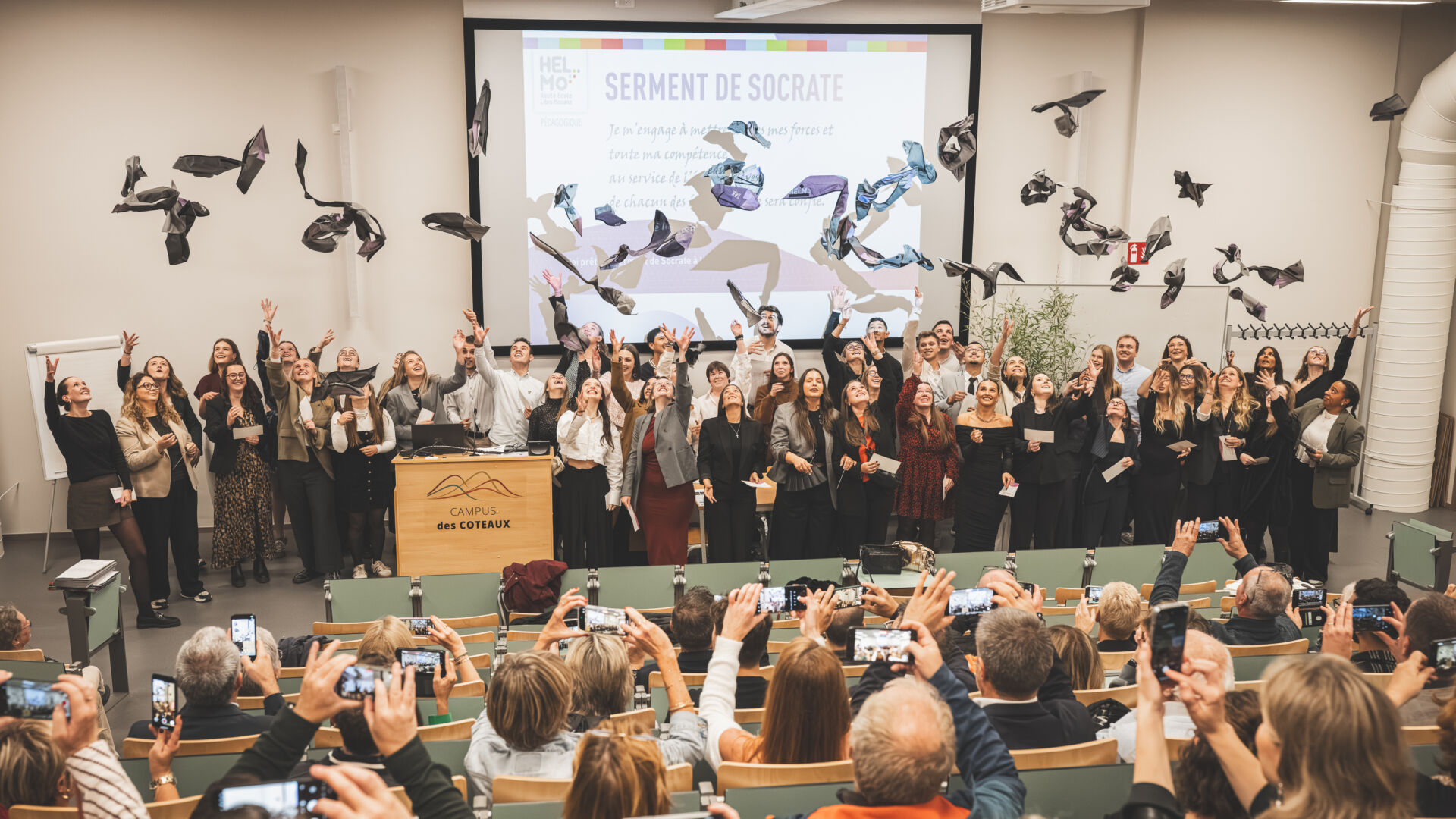 Hel Mo Ste Croix remise diplômes 16 10 25 Arthur Ranzy com 84